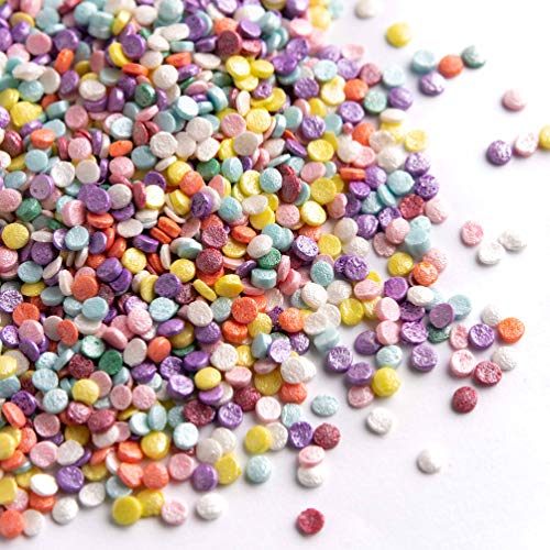 Sweets Indeed Sprinklefetti Rainbow Edible Confetti Sprinkle Mix