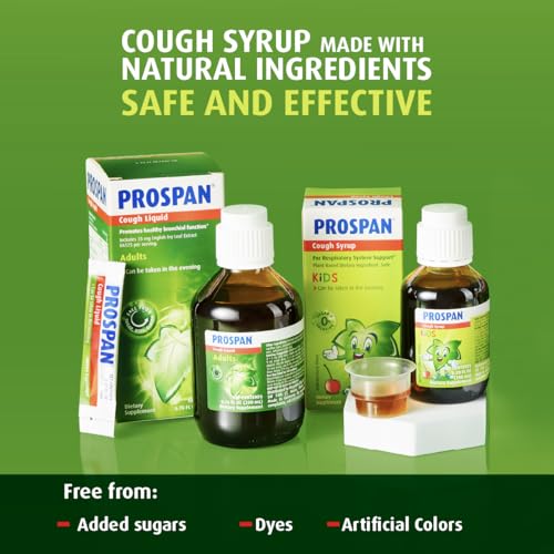 PROSPAN/ABRILAR COUGH SYRUP + MUCUS WITH PROPRIETARY ENGLISH IVY LEAF EXTRACT EA575 FOR ADULTS – SOOTHES COUGH, MUCUS RELIEF, NO ADDED SUGAR, NON-DROWSY, ALCOHOL-FREE, DRUG-FREE – 200ML