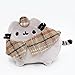 GUND Pusheen Detective Stuffed Plush Backpack Clip, 4.5