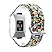 allbingo Fitbit Ionic Accessory Bands, Manly Case Women Cute Strap Rugged Pro G-Shock Like Protective Wristband for Fitbit Ionic Smartwatch