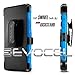 Evocel Galaxy Note 7 [New Generation] Rugged Holster Dual Layer Case [Kickstand][Belt Swivel Clip] For Galaxy Note 7 (2016 Release), Blue (EVO-SAMNOTE7-XX02)