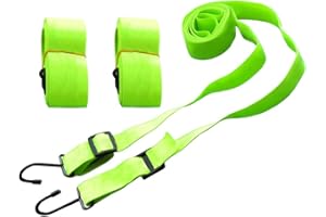 Kayme Car Cover Straps Wind Protector,3pcs Elastic Adjustable Rope Protect Cover from High Wind, Universal Fit
