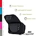 MegaGear ''Ultra Light'' Neoprene Camera Case Bag with Carabiner for Canon EOS M3 Mirrorless Digital Camera with 18-55mm Lens (Black)