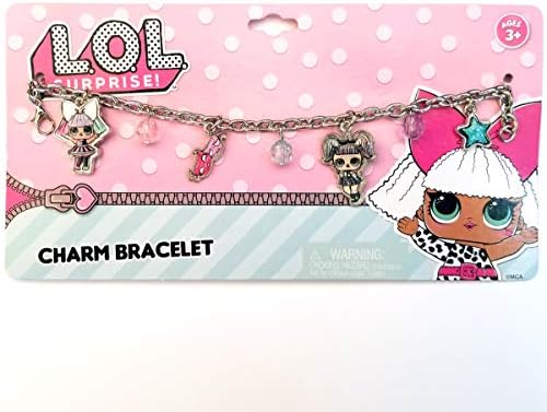 Pink Lol Doll Metal Charm Bracelet For Gift Party Favors Etc (Pink Lol Doll (Metal))