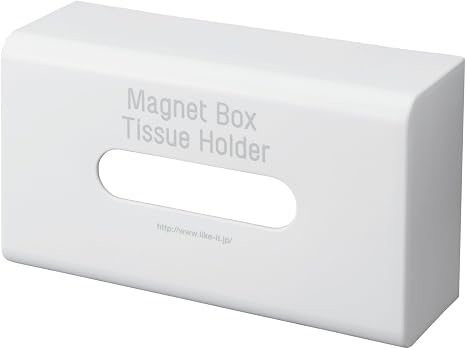 Amazon Co Jp ライクイット Like It キッチン ランドリー マグネット 収納 ボックス ティッシュ ケース ホルダー 幅25 7x8 9x15cm ニューホワイト 日本製 Mag On 8053 ホーム キッチン