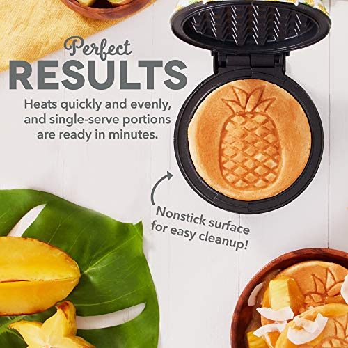 DASH Mini Maker for Individual Waffles, Hash Browns, Keto Chaffles with