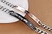 COAI His Queen Her King Stainless Steel His and Hers Couple Bracelet(2pcs)