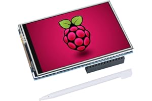 Hosyond 3.5 Inch 480x320 Touch Screen TFT LCD SPI Display Panel for Raspberry Pi B, B+, 2B, 3B, 3B+,4B, 5