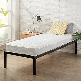 ZINUS6 Inch Spring Mattress, Narrow Twin/Cot Size/RV Bunk/Guest Bed Replacement/30 x 75"