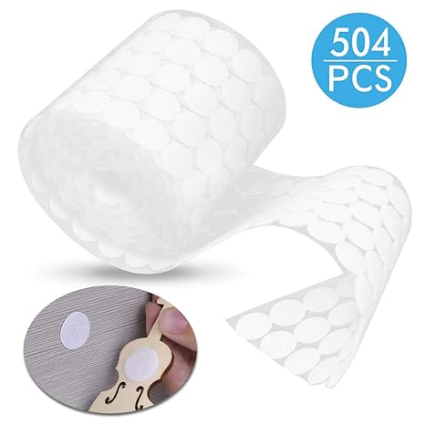 vitutech Klettpunkte Selbstklebend,Klett Klebe Punkte 1008 Stück Klettverschluss 504 Paar Klett Punkte Self Adhesive Klettpun