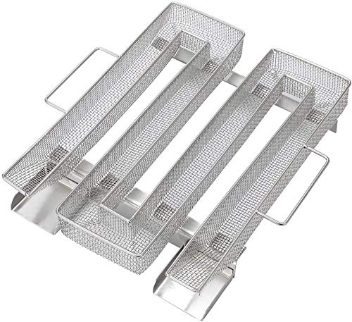 2 Stück Kaltrauchgenerator Kaltrauch Kaltraucherzeuger aus Edelstahl zum Kalträuchern Cold Smoke Generator Food Smoker…