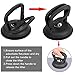 Kribin Car Dent Remover - Aluminum Car Dent Puller Suction Cup Handle Lifter for Heavy Duty Glass Lifting