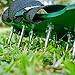 Ohuhu Heavy Duty Lawn Aerator Shoes with 4 Adjustable Straps & Strong Zinc Alloy Buckles, Spiked Sandals for Lawn
