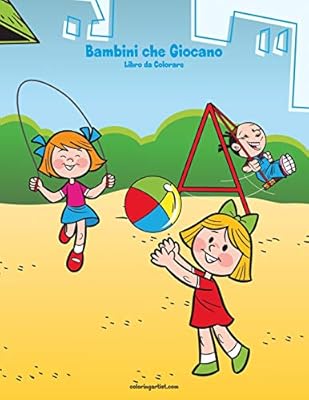 Amazon It Bambini Che Giocano Libro Da Colorare 1 Volume 1 Snels Nick Libri