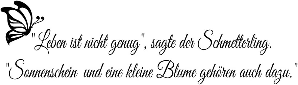 Get Leben ist nicht genug sagte der schmetterling For iPhone Free