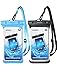 Mpow Waterproof Case, Waterproof Cellphone Dry Bag Full Transparency IPX8 Universal Phone Pouch Compatible for iPhone Xs Max/XS/XR/X/8, Galaxy S10/S10 Plus/S10e/S9, Note 9, Google up to 6.5