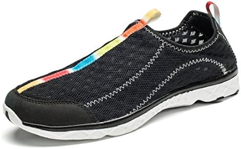 Smapavic Men's and Women's Unisex Mesh Quick Drying Slip On Lightweight Auqa Water Shoes