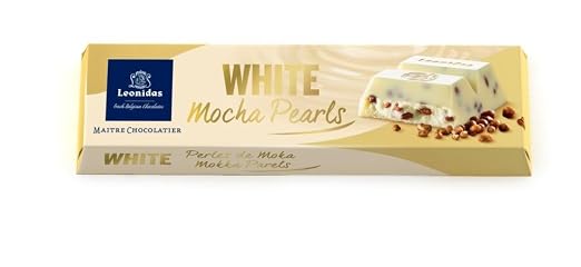 Weisse Schokolade Mit Mocca Perlen 5 Tafeln Amazon De