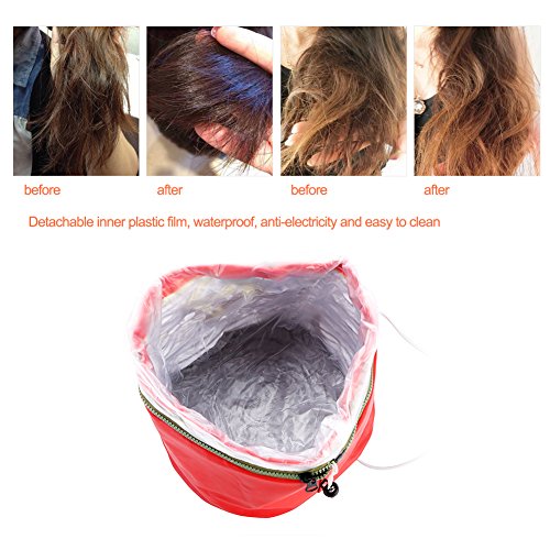 Hair Heat Cap,Hair Baking Cap Electric Hair Thermal Mask Hair Oil Treatment Hair Dryer Steamer SPA Care Hat 220V