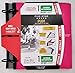 Five Star Flex NoteBinder - 1 inch Capacity, 11.5 x 11 inches, Notebook and Binder All-in-One - 2 Pack - Multi Colored (Pink-Grey)
