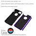 iPhone 7 Case,,ANLI(TM)[Shock Absorption] Drop Protection Hybrid Dual Layer Armor Protective Case Cover for Apple iPhone 7(4.7 inch) Purple
