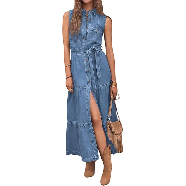 Amazon.com: cffvdiz Plus Size Women's Sexy Sleeveless Halter Denim Dresses Summer A-Line Jean Dress,Black,L : Sports & Outdoors Amazon.com: cffvdiz Plus Size Women's Sexy Sleeveless Halter Denim Dresses Summer A-Line Jean Dress,Black,L : Sports & Outdoors