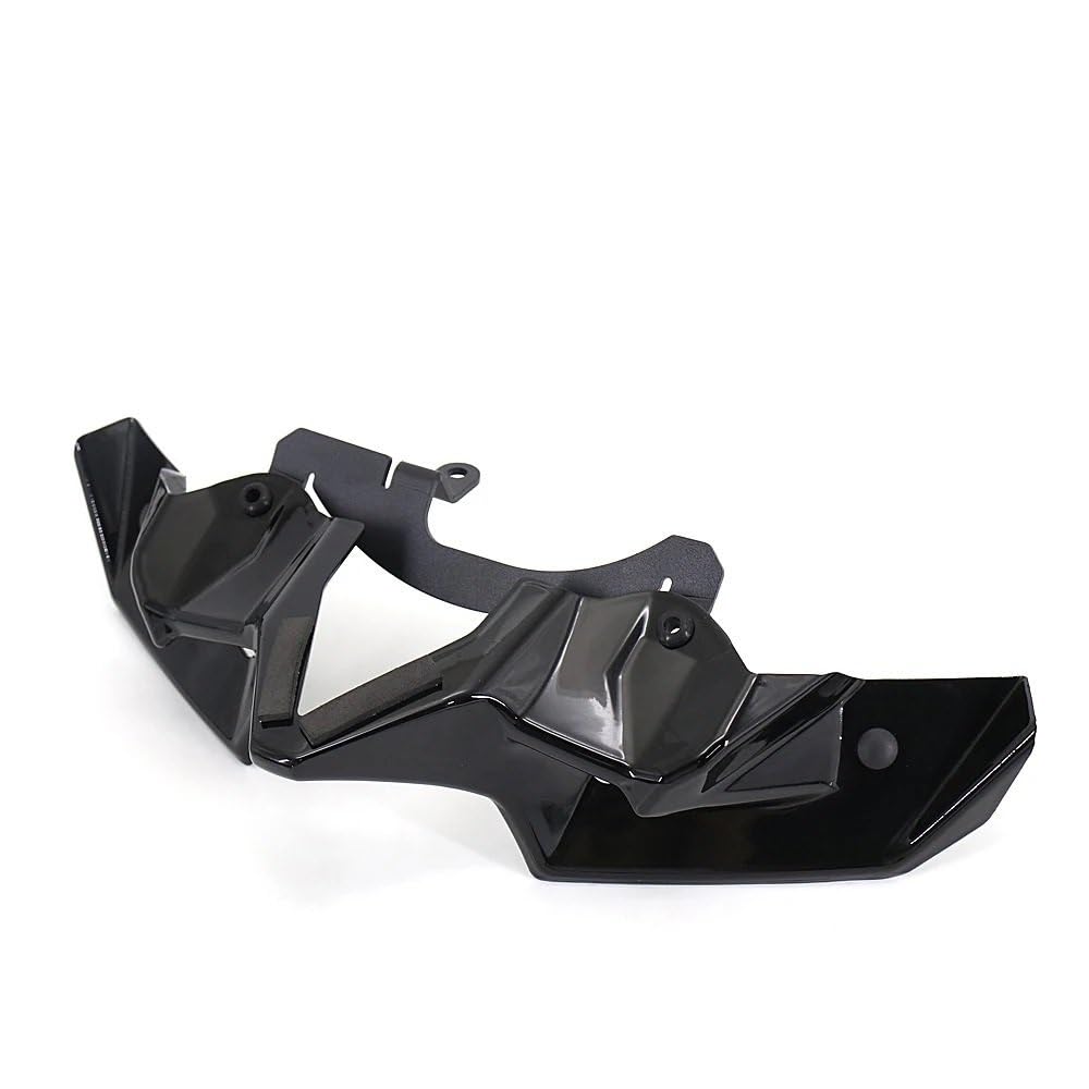 Winglets per Moto aerodinamici, 1 Paio di Alette per carenatura Moto universali Decorative, Kit per Alette aerodinamiche, Spoiler Laterale Anteriore per motociclette, Bici elettriche, ATV(Grigio