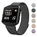 Crodi Fitbit Blaze Bands With New Metal Frame, Stainless Steel Magnetic Milanese Replacement Band for Fitbit Blaze Women Men