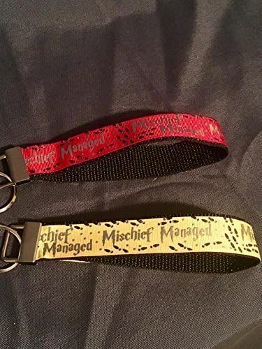 Harry Potter key fob - mischief managed key fob