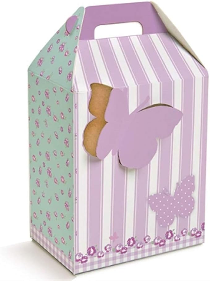 Butterfly Party Favor Gift Box 4.7 x 3 x 4.7 inches 8