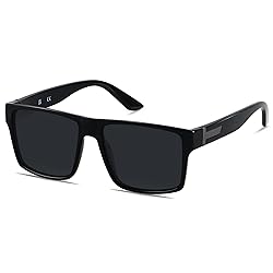 LYZOIT Square Sunglasses for Men Women Oversized