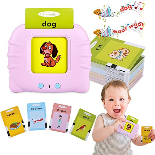Flash Cards for Toddlers 24 Years, Speech Therapy Toys for Toddlers 1