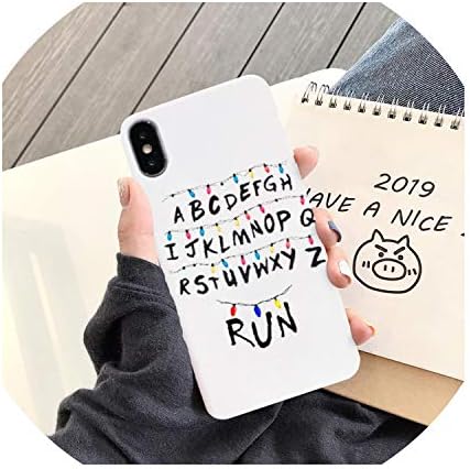 Fashion Stranger Things Phone Case For Iphone 7 X Xs Max X Xr 8 6 6S Plus Candy Color Soft Silicone Back Cover Matte,For Iphone Xs,Style 3