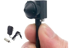 Mini Spy Hidden Camera HD 1000TVL Small Portable Wired Spy Camera Pinhole Convert Camera BNC Video Camera Nanny Cam for CCTV 