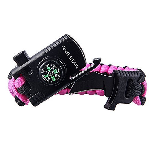 3 RNS+STAR+Paracord+Survival+Bracelet