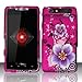 Motorola Droid Razr xt912 Accessory - Hot Pink Sakura Design Protective Hard Case Cover for Verizon