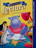 Paperback Lectura;: Cuaderno de practica [Edicion para Texas] [Mi cuaderno para leer, escribir y escuchar] Book