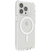 GEAR4 ZAGG Crystal Palace Snap Case for iPhone 13 Pro, Clear | Crystal Clear Impact Protection with MagSafe Compatibility