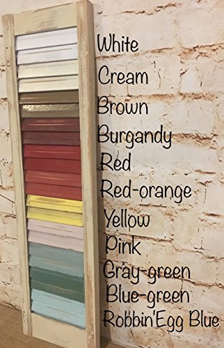 Vintage shutters, Handcrafted Shutters, Farmhouse Shutters