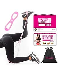 Cinturón de entrenamiento de banda y brasileño, banda Levanta glúteos, es una Banda para Ejercicio de Resistencia fuerte con bucles de pie para saltar Stretch y Banda de entrenamiento de resistencia.