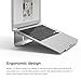elago L3 Stand [Silver] - [Premium Aluminum][Prevents Bad Posture][Natural Heat Sink] - for Laptop Computers