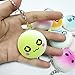 Squishy Emoji Keychain, Mini Soft Mochi Squishy Toys for Easter Theme Party Favors, 10PCS Random Fidget Keychain Decoration Toys for Easter Eggs