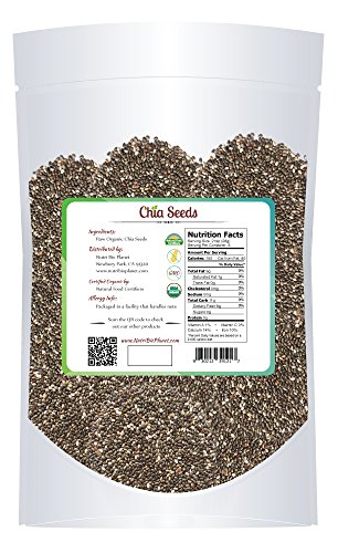 100% Certified Organic Chia Seeds: Raw & Non-GMO, 8oz - Image 3
