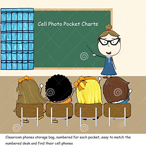 6 Gray+Clear+Pocket+Chart+Classroom