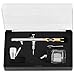 PointZero Multi-Purpose 3 Airbrush Kit w/Compressor and Createx Colors Set of 6 Paints