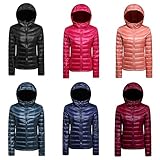CHERRY CHICK Women's Ulralight Down Puffer Parka Jacket with Hood
