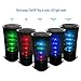 FAVOLCANO Portable Wireless Bluetooth 2.1 Smart Subwoofer Hi-Fi Double Loudspeakers Stereo Speaker with Colorful LED Light Build-in Microphone Support Hands-free Function USB TF Card
