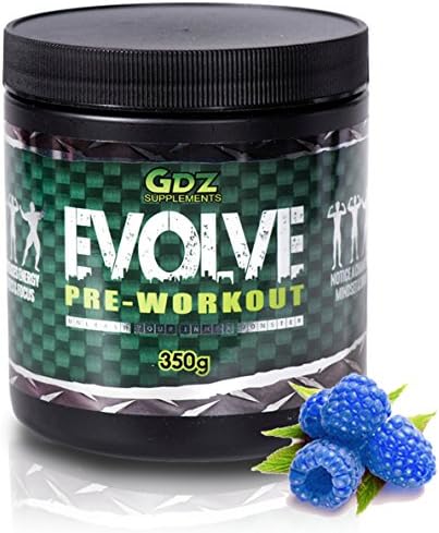 Evolve Pre Workout ★ NEW Godzillorade ★ Notice a change in mindset, focus & drive ★ 350g (Icey Blue Raspberry)