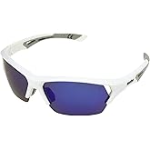 Ironman Interference Blade Sport Sunglasses for Men, Matte White, 68mm