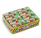 Fruit Stripe Chewing Gum Jumbo 17-Stick Packs (Box of 12)